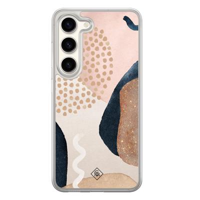 Samsung Galaxy S23 hybride hoesje - Abstract dots