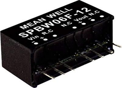 MEAN WELL SPBW06F-03 DC/DC-convertermodule 1.5 A 6 W Aantal uitgangen: 1 x Inhoud 1 stuk(s) MEAN WELL SPBW06F-03 DC/DC-convertermodule 1.5 A 6 W Aantal uitgangen: 1 x Inhoud 1 stuk(s)