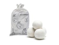 Ecosavers Droogballen - dryer balls van wol - 6st. - thumbnail