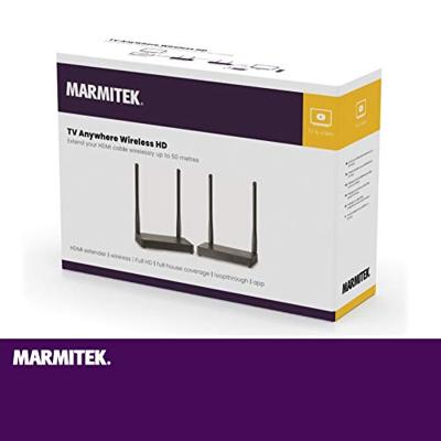 Marmitek TV Anywhere Wireless HD TV accessoire Zwart - thumbnail