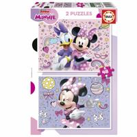 Set van 2 Puzzels Educa Minnie Mouse 48 Onderdelen - thumbnail