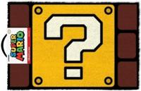Super Mario Question Mark Block Door Mat - thumbnail