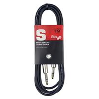 Stagg SAC3PS DL stereokabel jack-jack 3 meter - thumbnail