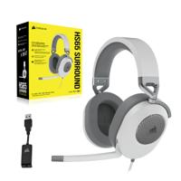 Corsair helm gaming HS65 surround-White (CA-9011271-EU) - thumbnail