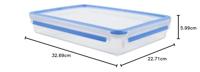 Emsa 508545 Clip & Close Vershouddoos 2.6L Blauw - thumbnail