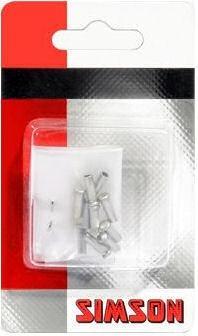Simson eindhulsjes binnenkabel aluminium p/10 stuks op kaart