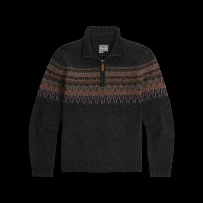 Royal Robbins Arch Rock 1/4 Zip Trui Heren Charcoal Htr Kirkwood Pt M