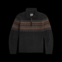 Royal Robbins Arch Rock 1/4 Zip Trui Heren Charcoal Htr Kirkwood Pt M - thumbnail