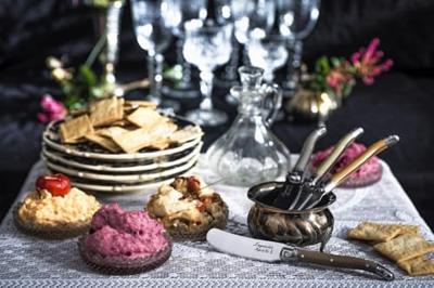 Laguiole Style de Vie Botermessen Treasure 4 stuks