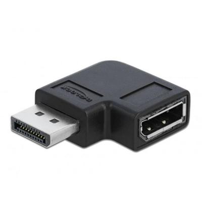 Delock 66296 DisplayPort-kabel DisplayPort Adapter DisplayPort-bus, DisplayPort-stekker Zwart 8K UHD, Vergulde steekcontacten
