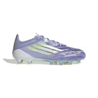 adidas F50 Sparkfusion Elite Low Gras / Kunstgras Voetbalschoenen (MG) Dames Paars Geel - thumbnail