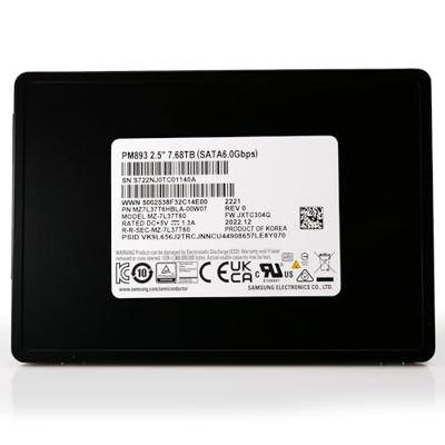 Samsung PM893 2.5 7680 GB SATA III V-NAND TLC