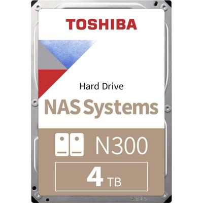 Toshiba N300 4 TB Harde schijf (3.5 inch) SATA 6 Gb/s HDWQ140UZSVA Bulk Toshiba N300 4 TB Harde schijf (3.5 inch) SATA 6 Gb/s HDWQ140UZSVA Bulk