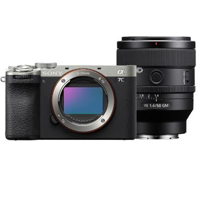 Sony A7C II zilver + 50mm F/1.4 GM