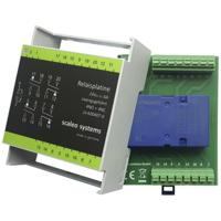 scaleo systems Veiligheidsrelais Met ompoolbeveiligingsdiode, Met LED, Met behuizing 1 stuk(s) Typ 24V 4-fach 4x wisselcontact - thumbnail