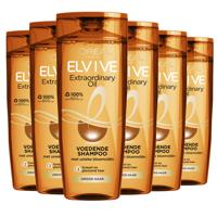 L'Oréal Paris Elvive Elvive Extraordinary Oil shampoo - 6x 250ml multiverpakking - thumbnail