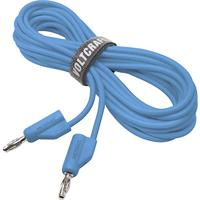 VOLTCRAFT MSB-300 Meetsnoer Banaanstekker 4 mm Banaanstekker 4 mm 5.00 m Blauw 1 stuk(s) - thumbnail