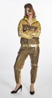 Trainingspak Luipaard Print Goud Vrouw Melinda - thumbnail