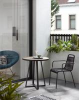 Kave Home Hanglamp 'Maude' Ø10cm, kleur Grijs - thumbnail