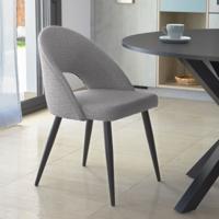 Kave Home Mael eetkamerstoel Grijs - thumbnail