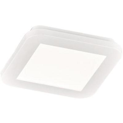 LED Badkamer Plafondlamp Vierkant 9W - Dimbaar IP44 - Warm Wit 3000K
