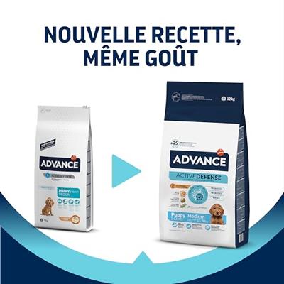 ADVANCE PUPPY PROTECT MEDIUM 12 KG