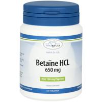 Vitakruid Betaine HCL 650mg & pepsine 160mg 120 Tabletten - thumbnail