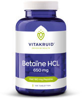 Vitakruid Betaïne HCL 650 mg Tabletten - thumbnail