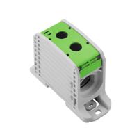 Weidmüller 2502770000 Doorgangsklem 37.50 mm Schroeven Grijs, Groen 1 stuk(s) - thumbnail