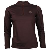 Trainingsshirt Montar Everly, XS in bruin - thumbnail