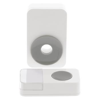 Witte draadloze deurbel met 36 melodieën, 150m bereik en 85dB...