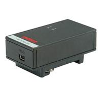 ROLINE USB 2.0 naar RS-232 Adapter voor DIN Rail, 1 Poort - thumbnail