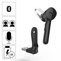 Hama MyVoice1300 Bluetooth-headset (in-ear bandbreedte 20 Hz - 20 kHz, microfoon bandbreedte 100 Hz - 10 kHz, opladen 2 uur voor 4 uur batterijduur, spraakbesturing) zwart - thumbnail