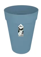 Elho pot loft urban rond hoog D28cm - vintage blauw - thumbnail