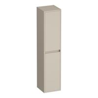 Brauer Adore - Hoge Kast - 160 cm - 2 Deuren - Greeploos - Links of Rechtsdraaiend - Mat Beige - thumbnail