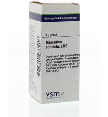VSM Mercurius solubilis LM3 4 Gram VSM Mercurius solubilis LM3 4 Gram