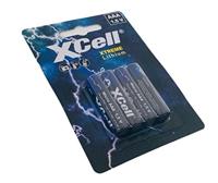 XCell XTREME FR03/L92 AAA batterij (potlood) Lithium 1.5 V 4 stuk(s) - thumbnail