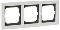 Busch-Jaeger 2CKA001754A4111 Frame Frame 3-voudig Solo Wit, Verkeerswit 1 stuk(s) - thumbnail