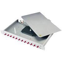 Telegärtner H02030A9000 messing paneel, 19 inch, ethernet, wit - thumbnail