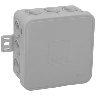 Orno Kabeldoos IP54 grijs vierkant 85x85x41mm - 4034057 Orno Kabeldoos IP54 grijs vierkant 85x85x41mm - 4034057
