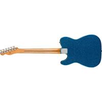 Fender J Mascis Telecaster MN Bottle Rocket Blue Flake elektrische gitaar met deluxe gigbag - thumbnail