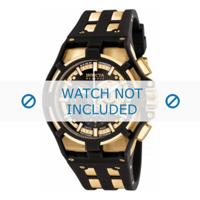 Invicta horlogeband 0639.01 Rubber Zwart - thumbnail