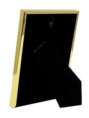 Deknudt Smalle metalen omlijsting in glanzende goudkleur 15x20 S58MS3