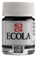 Bruynzeel Ecola plakkaatverf fles 16ml zwart 700 - thumbnail