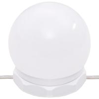 Kaptafel met LED-verlichting 74,5x40x141 cm gerookt eikenkleur - thumbnail