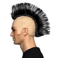 Hanenkam punk pruik - thumbnail