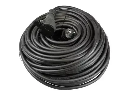 Verlengsnoer rubber H07 3x2,5mm² 25M