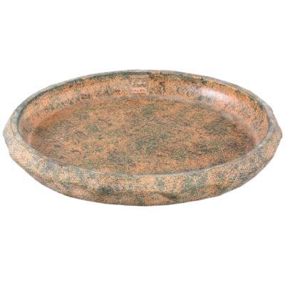 PTMD schaal lourdes geel/groen 35 cm | 6 stuks