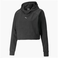Dameshoodie Puma Flawless Pullover W Zwart - Maat: S - thumbnail
