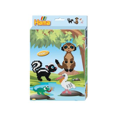 Hama Strijkkralen Dieren Maken Set 2000 Stuks